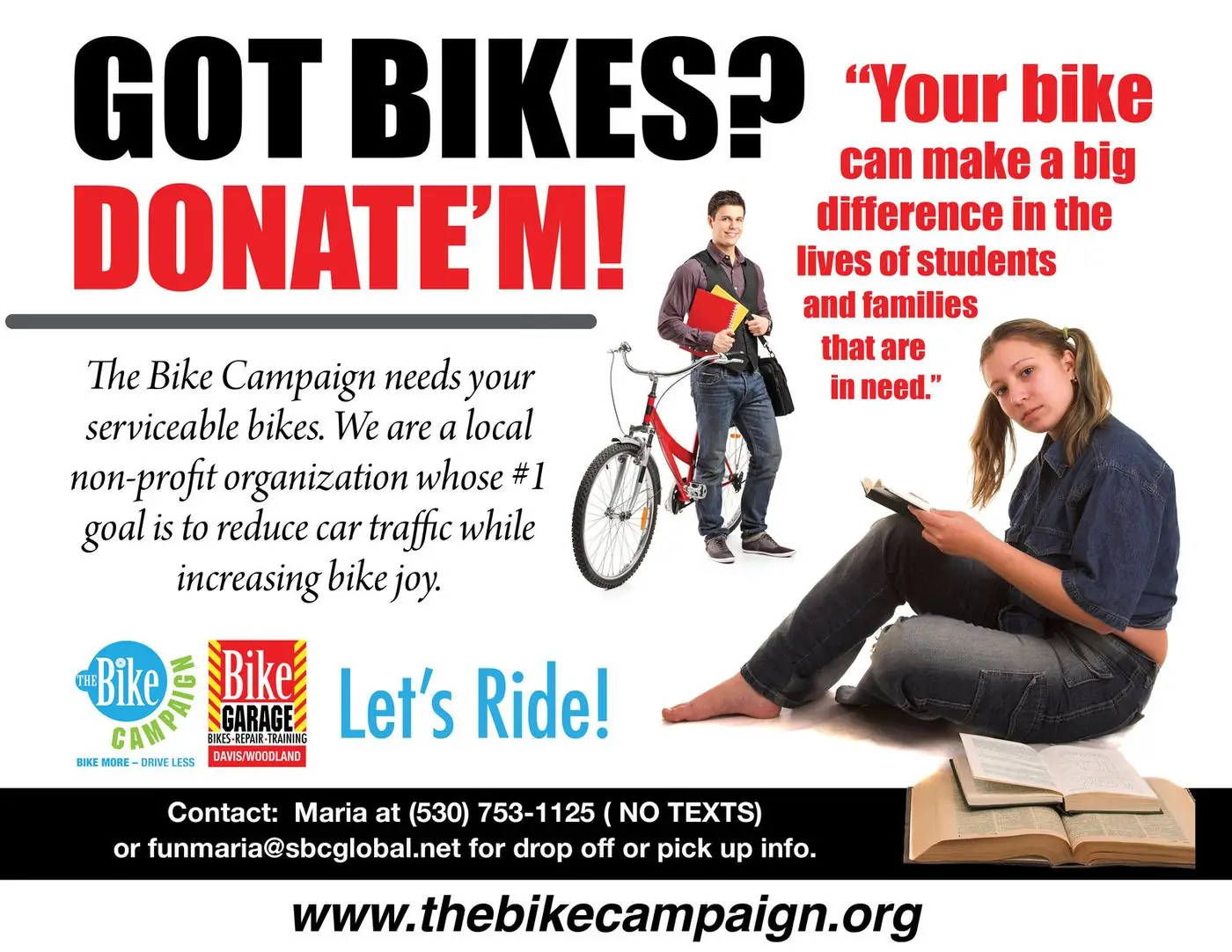 Git Bikes? Donate'm!
