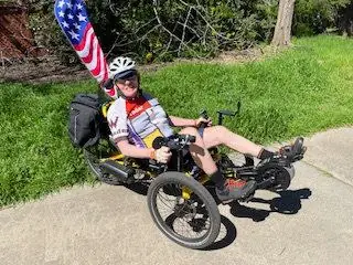 What do you do when you love riding a bike and you have a stroke?