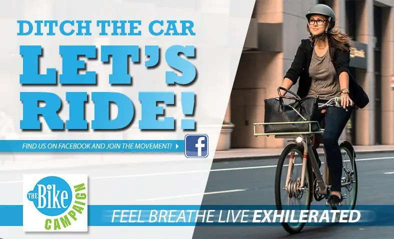 Ditch the Car. Let's Ride!