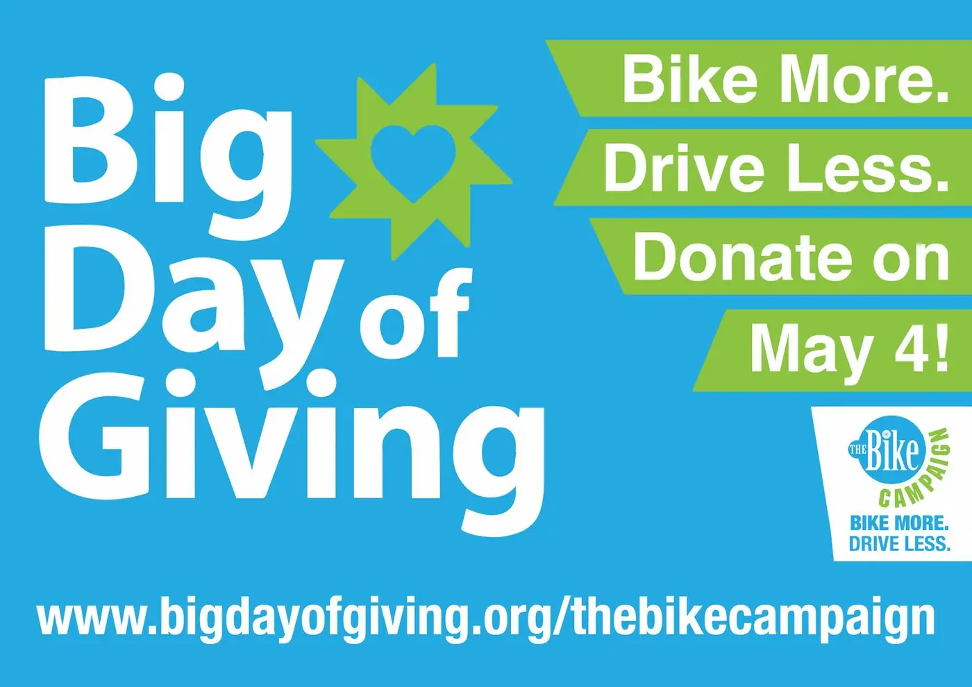 Big Day of Giving is coming on May 4