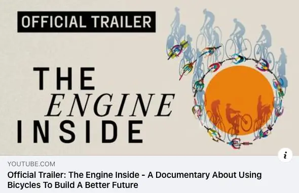 Official Trailer: The Engine Inside - A Documentary About Using Bicycles To Build A Better Future